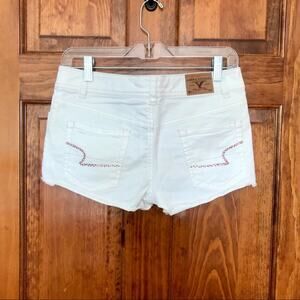 American Eagle Outfitters White Jean Shorts